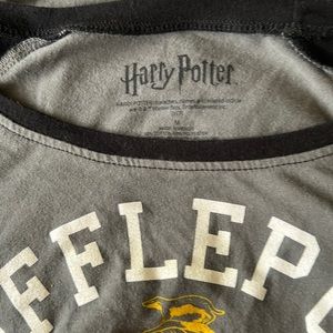 Hufflepuff Harry Potter 3/4 sleeve shirt